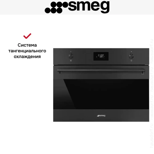Встраиваемая микроволновая печь Smeg SO4301M0N фото 4