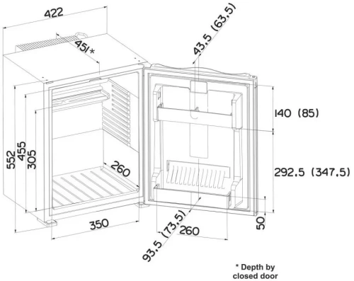 Минибар Dometic RH 131 LD фото 10