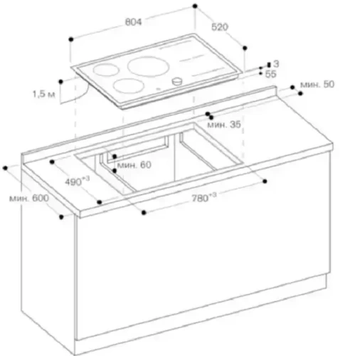 Индукционная варочная панель Gaggenau CI283112 фото 2