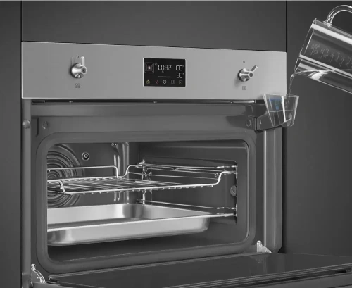Духовой шкаф с паром Smeg SO4302S3X фото 9