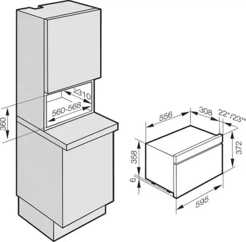 Пароварка Miele DG 3460 Brilliance фото 4