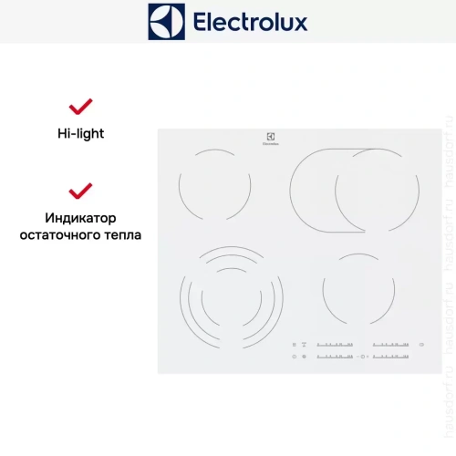 Варочная панель Electrolux EHF 96547 SW фото 6