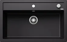 Мойка BLANCO DALAGO 8 Silgranit черный, клапан-автомат