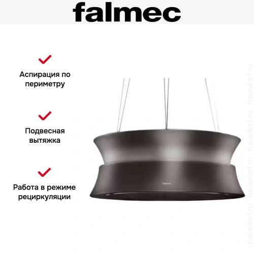 Вытяжка Falmec DAMA IS.60 Gunmetal фото 4