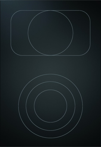 Варочная панель HiLight, 3 контура/конфорка All Black BORA PKCB3AB