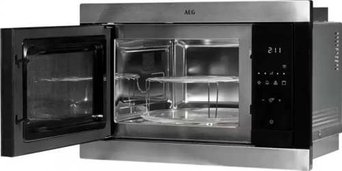 Встраиваемая микроволновая печь AEG MSB2547D-M фото 4