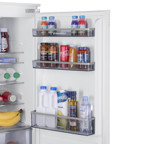 Холодильник-морозильник встраиваемый MAUNFELD MBF177SWGR фото 7