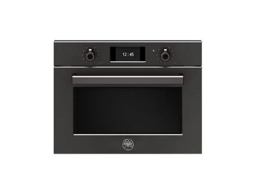 Компактный духовой шкаф Bertazzoni Professional, комбинированный с микроволновой печью, 60x45 см, карбонио Карбонио фото 2