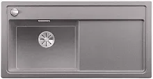 Мойка Blanco ZENAR XL 6 S чаша слева, доска стекло клапан-автомат InFino® алюметаллик