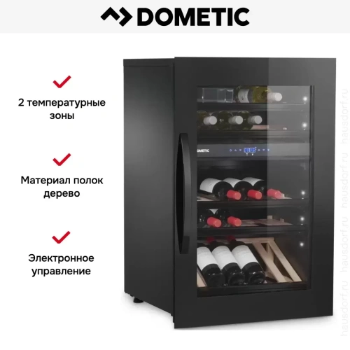 Встраиваемый винный шкаф Dometic E49FGB Elegance фото 16