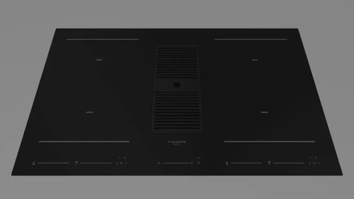 Варочная панель с встроенной вытяжкой Fulgor Milano FCLHD 8041 HID TS BK2 фото 2