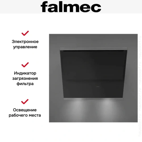 Вытяжка Falmec Verso 85 bk glass (600) фото 3
