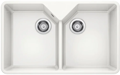 Мойка BLANCO VILLAE Double глянцевый белый