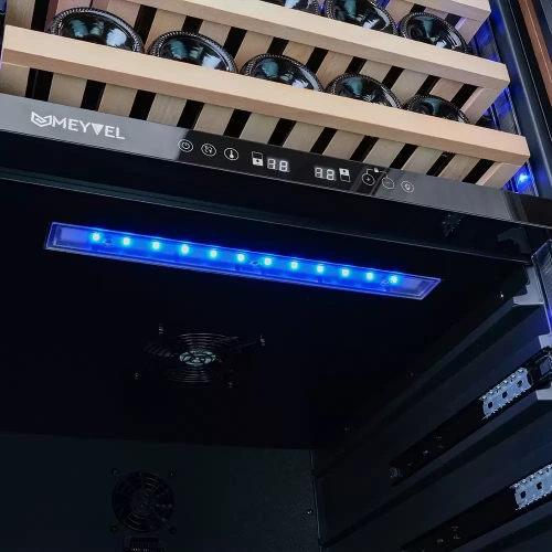 Винный шкаф Meyvel MV77PRO-KBT2 (Итальянский орех) фото 14
