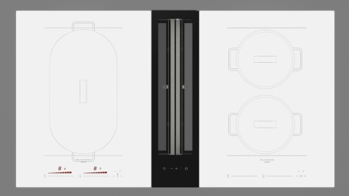 Вытяжка встраиваемая в столешницу Fulgor Milano FPHD 52 TS BK фото 5