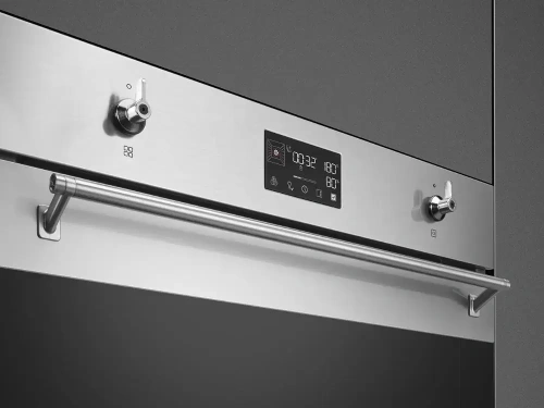 Духовой шкаф с паром Smeg SO6302S3PX фото 4