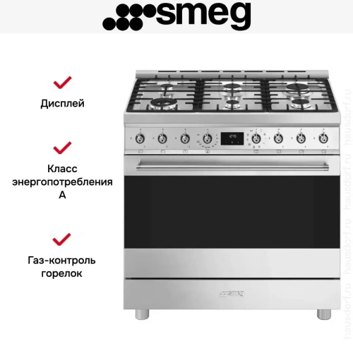 Варочный центр Smeg C9GMX2 фото 11