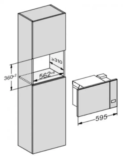 Встраиваемая микроволновая печь Miele M2230SC OBSW фото 3