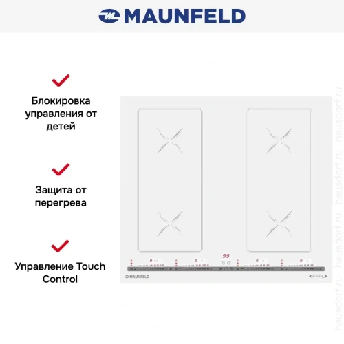 Индукционная варочная панель Maunfeld CVI594SB2BGA Inverter фото 3