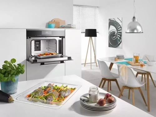 Пароварка с СВЧ Miele DGM6800 CLST фото 9