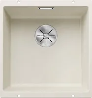 Мойка BLANCO SUBLINE 400-U Silgranit мягкий белый