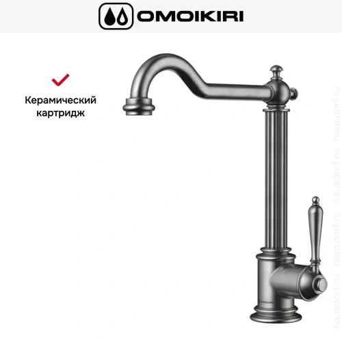 Смеситель Omoikiri TOSHIMA SI фото 7