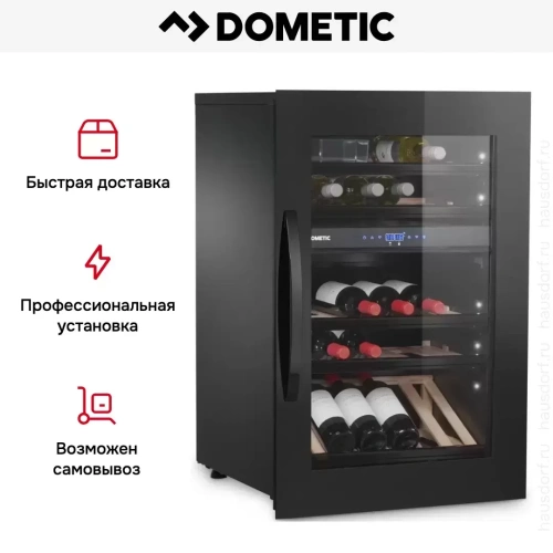 Встраиваемый винный шкаф Dometic E49FGB Elegance фото 19