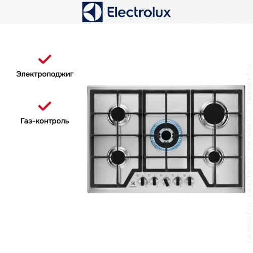Варочная панель Electrolux GPE373MX фото 4