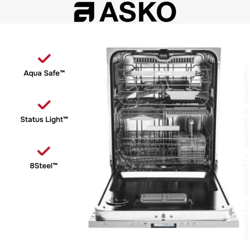 Встраиваемая посудомоечная машина Asko DFI675GXXL.P фото 4