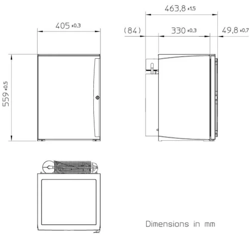 Минибар Dometic HiPro 4000 Vision Grey фото 8