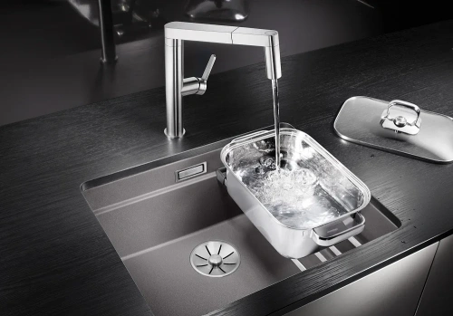 Смеситель Blanco PANERA-S 521547 нержавеющая сталь фото 5