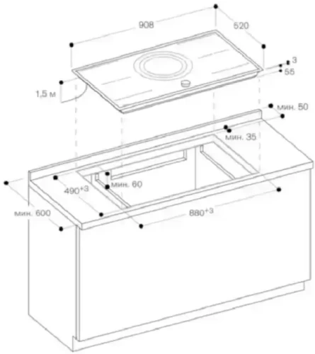 Индукционная варочная панель Gaggenau CI292111 фото 3