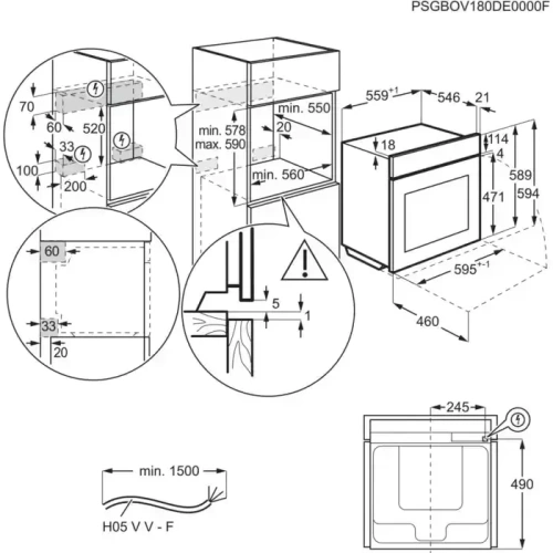 Духовой шкаф Electrolux OKD5C70X фото 8