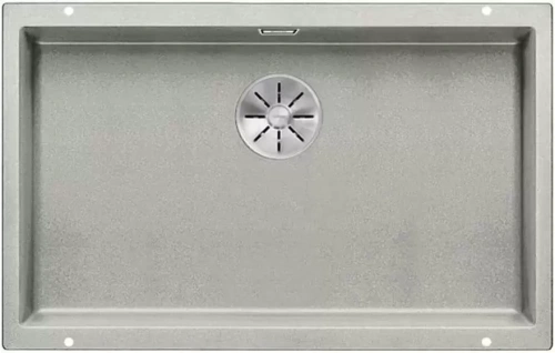 Мойка Blanco SUBLINE 700-U SILGRANIT отводная арматура InFino® жемчужный