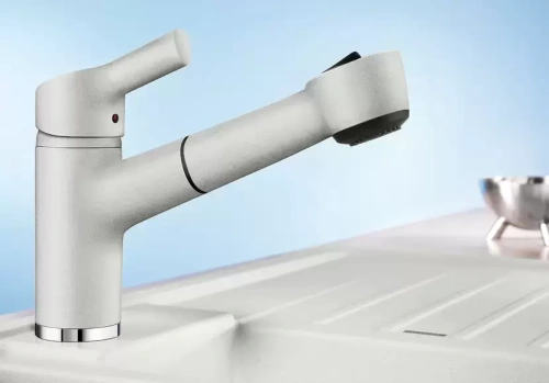 Смеситель Blanco Elipso-S II Silgranit шампань фото 3