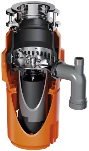 Измельчитель пищевых отходов Omoikiri NAGARE SLIM 1250 фото 2