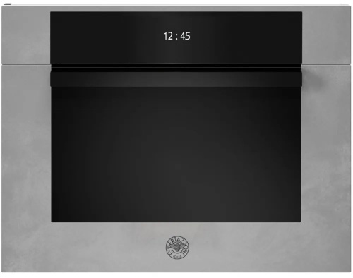 Компактный духовой шкаф Bertazzoni Modern, комбинированный с пароваркой, 60x45 см, цинк Цинк фото 2