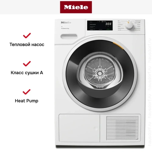 Сушильная машина Miele TWC640WP White Edition фото 10