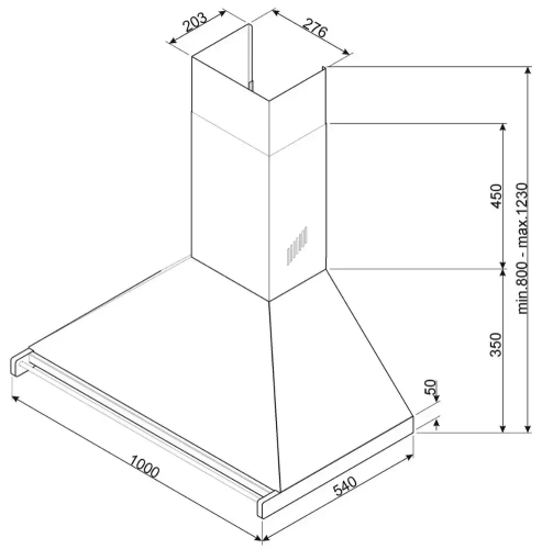Вытяжка Smeg KD100HNE фото 4