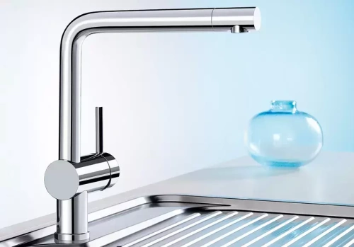 Смеситель Blanco Linus хром фото 2