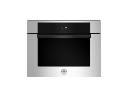 Компактный духовой шкаф Bertazzoni Modern, комбинированный с пароваркой, 60x45 см, нержавеющая сталь Нержавеющая сталь