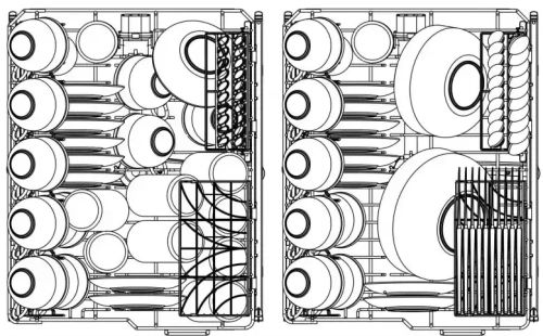Встраиваемая посудомоечная машина Smeg STA4523 фото 9