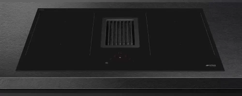 Индукционная варочная панель со встроенной вытяжкой Smeg HOBD482D фото 2