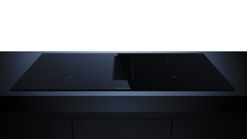 Индукционная варочная панель с вытяжкой KMI 9350.0 SR черный хром Куперсбуш / Kuppersbusch фото 2 Индукционная варочная панель с вытяжкой KMI 9350.0 SR черный хром Куперсбуш / Kuppersbusch фото 2