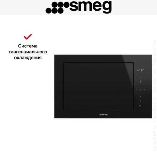 Встраиваемая микроволновая печь Smeg FMI625CN фото 6
