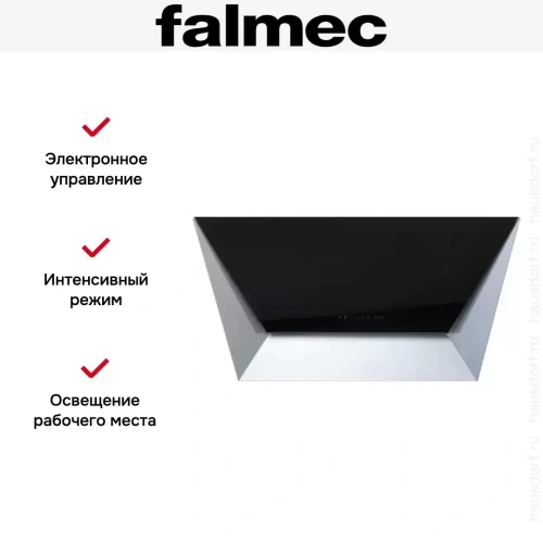 Вытяжка Falmec Prisma 85 Black фото 4