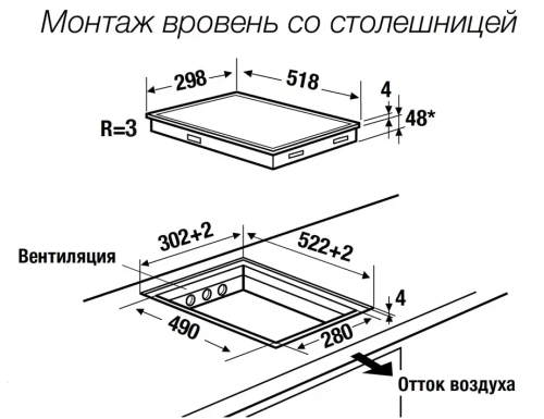 Индукционная варочная панель Kuppersbusch VKI 3550.0 SR фото 4