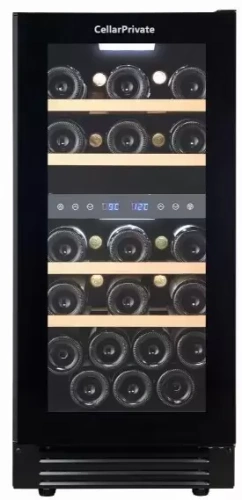 Встраиваемый под столешницу винный шкаф CellarPrivate CP027-2TBH фото 3