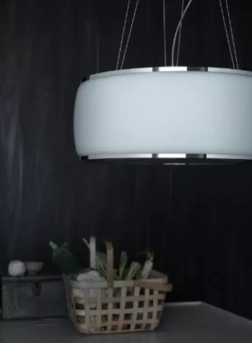 Вытяжка Falmec SOFFIO IS.58 White Satin Glass фото 2