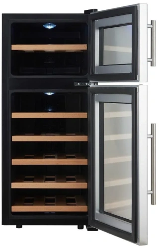 Винный шкаф Cavanova CV021-2TNS фото 8